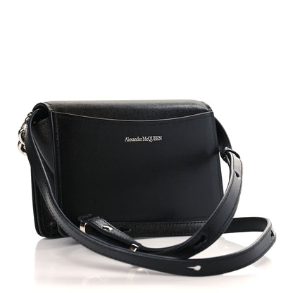 Alexander McQueen Nappa Skull Four Ring Knuckle Crossbody Bag Black 3 of 8