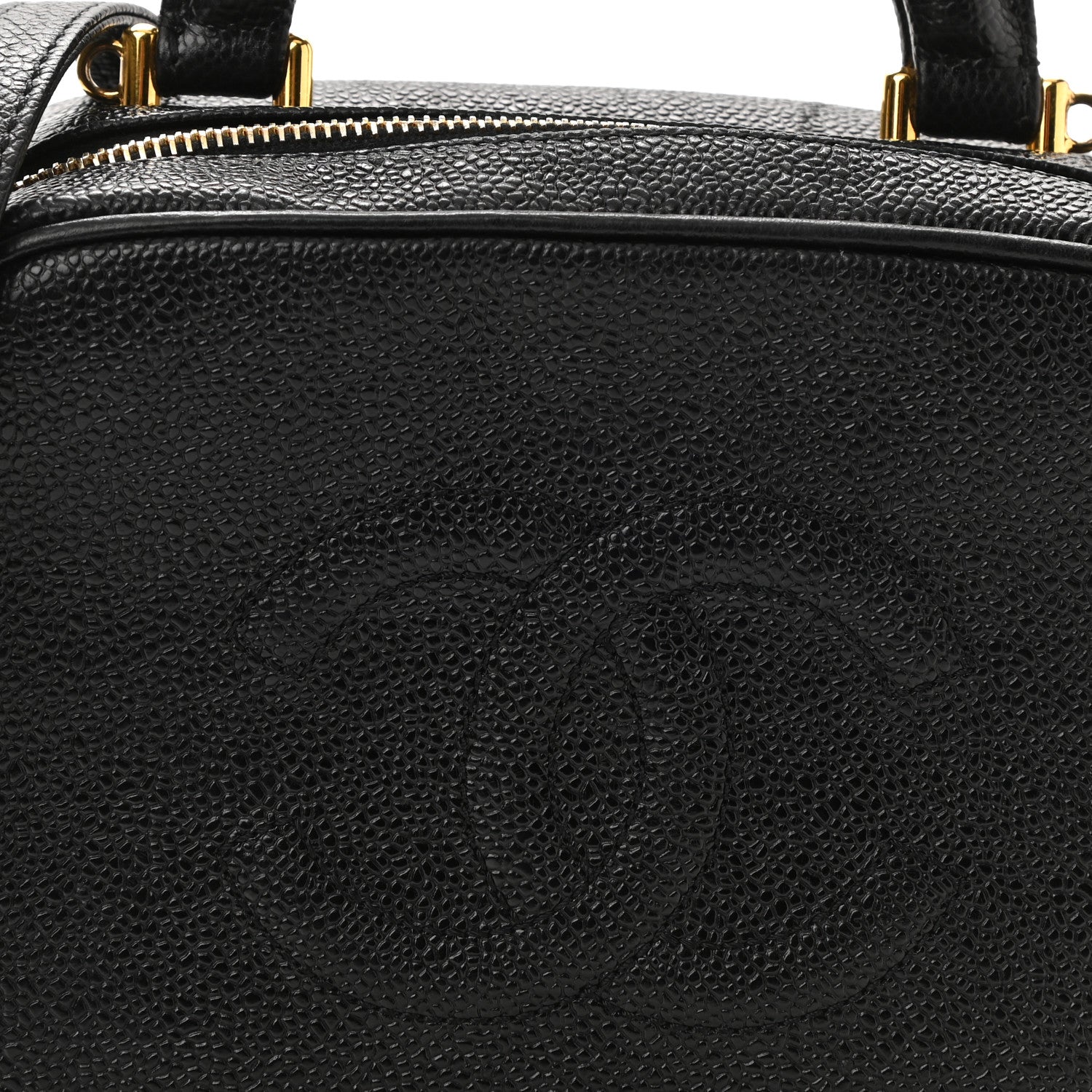 Chanel Caviar Timeless CC Vanity Case Black 9 of 13