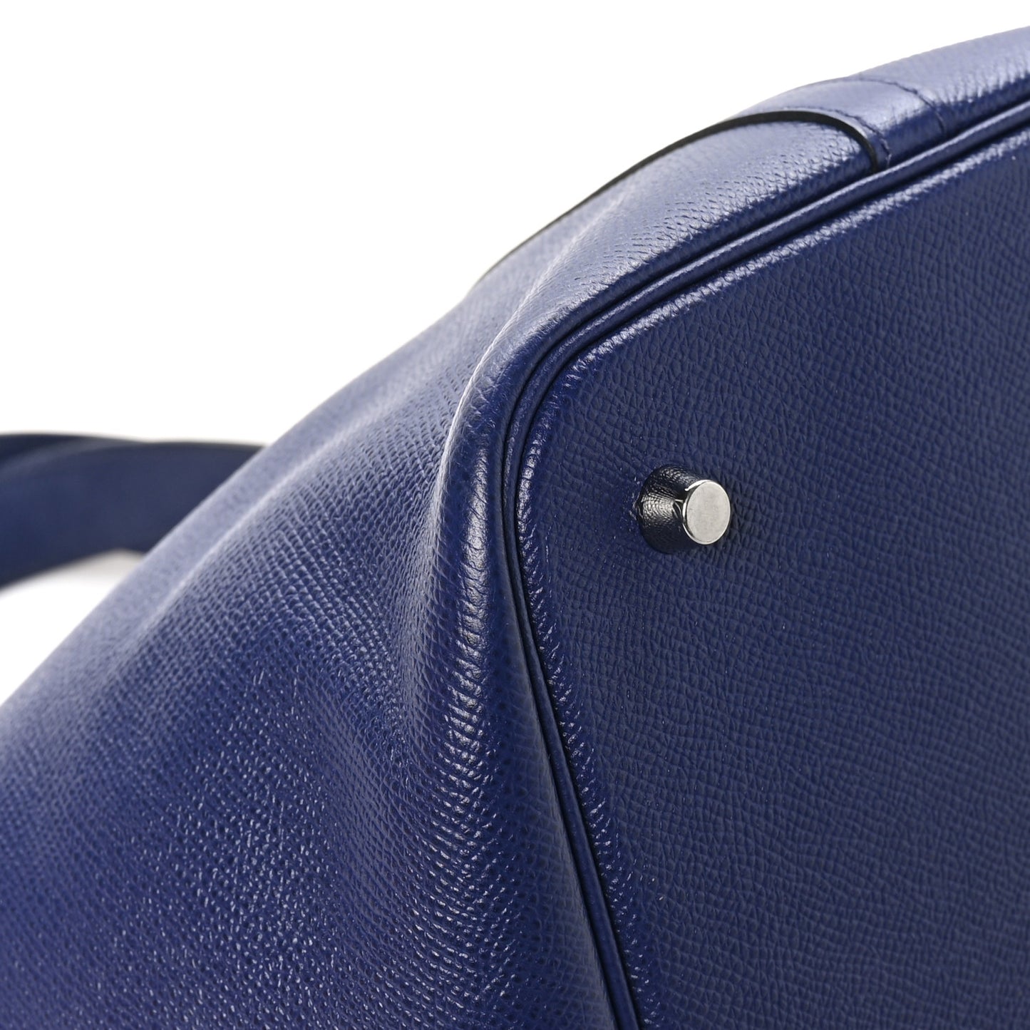 Epsom Tressage De Cuir Picotin Lock 22 MM Bleu Encre Brique Black