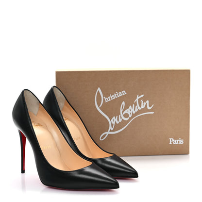 Christian Louboutin Shiny Nappa Kate 100 Pumps 36 Black 10 of 10