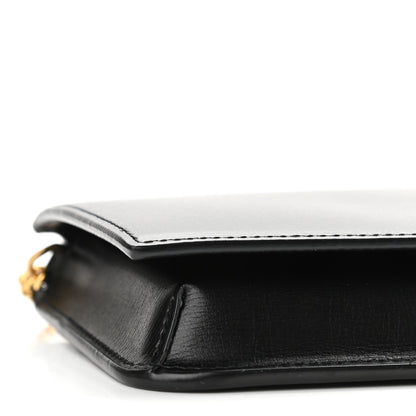 Saint Laurent Smooth Calfskin Monogram Phone Holder Crossbody Black 7 of 10