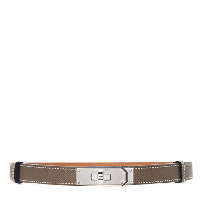 Hermes Epsom Kelly Belt Etoupe 1 of 4