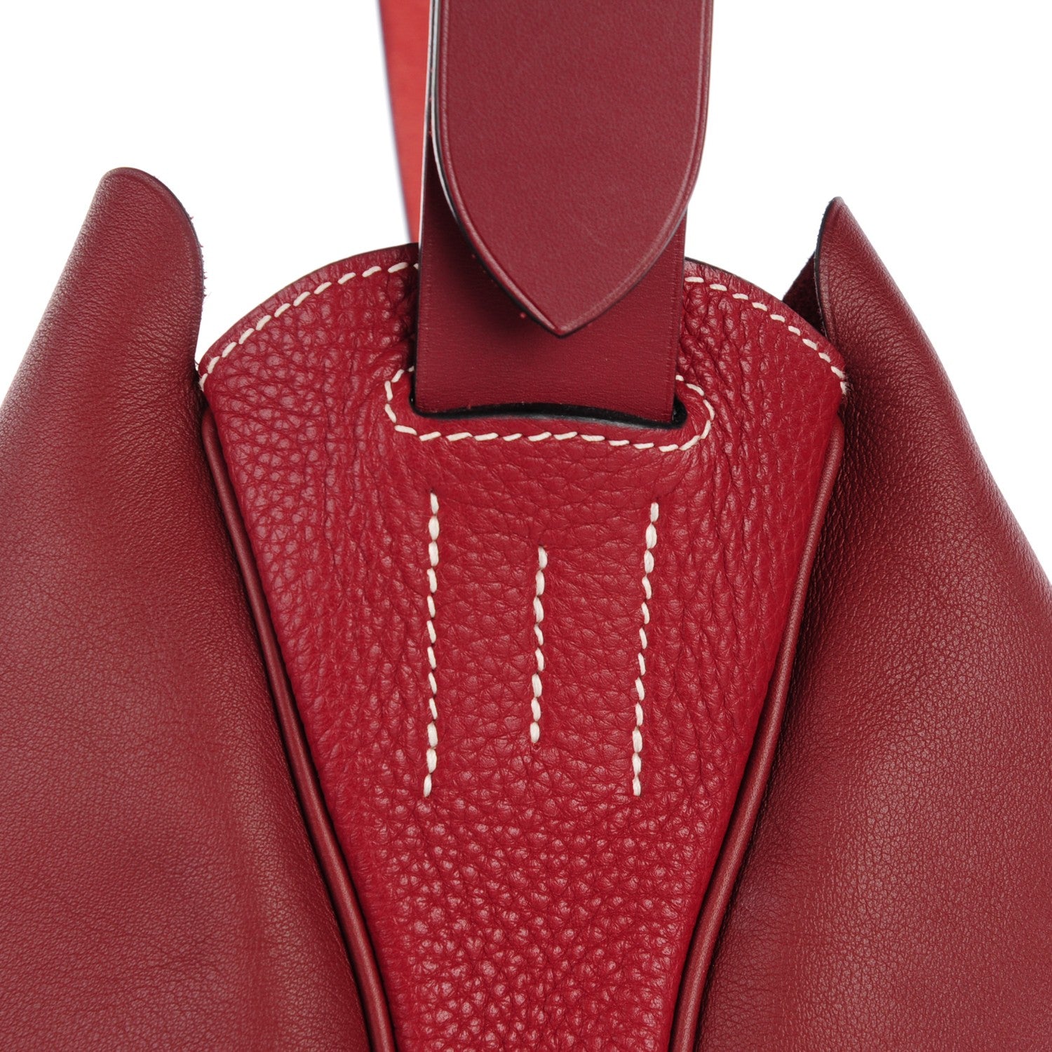 Hermes Swift Taurillon Clemence Virevolte PM Rouge H 6 of 10