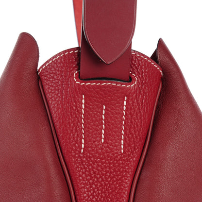 Hermes Swift Taurillon Clemence Virevolte PM Rouge H 6 of 10