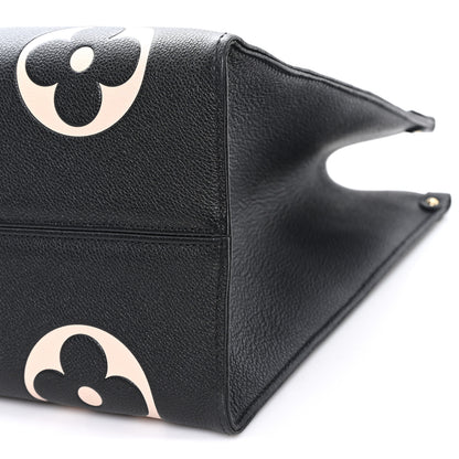 Louis Vuitton Empreinte Monogram Giant Onthego GM Black Beige 9 of 9