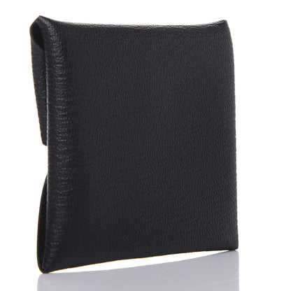 Hermes Chevre Mysore Bastia Coin Purse Black 3 of 10