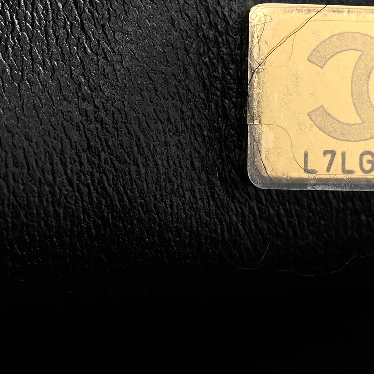 Lambskin Quilted Mini Rectangular Flap Black