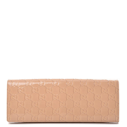 Gucci Patent Guccissima Small Broadway Clutch Dark Cipria 1 of 8