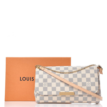 Louis Vuitton Damier Azur Favorite MM 11 of 11