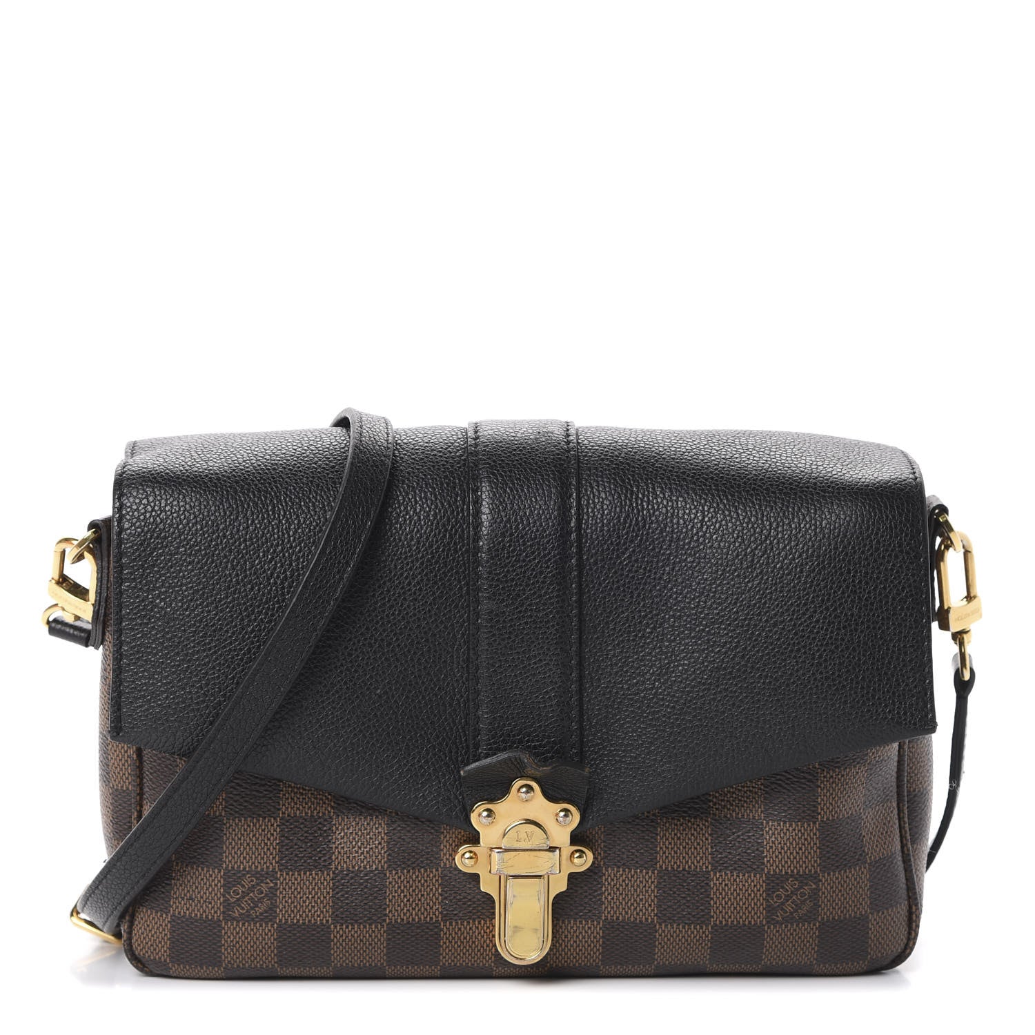 Louis Vuitton Damier Ebene Clapton Black 1 of 19