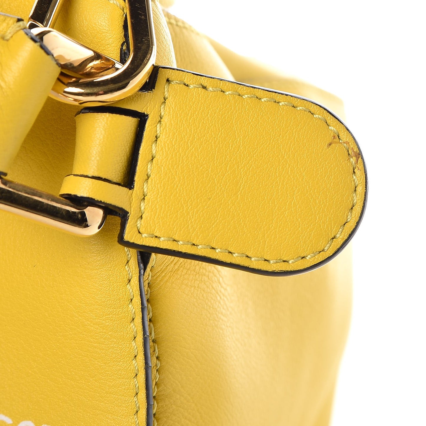 Calfskin Medium Bag Yellow