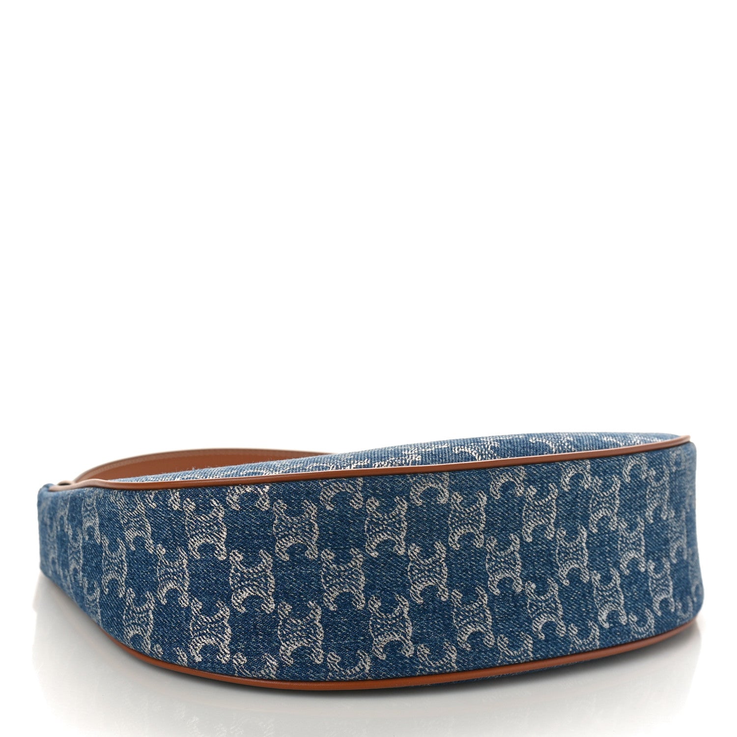 Celine Denim Triomphe Ava Shoulder Bag Blue 1462404 – FASHIONPHILE