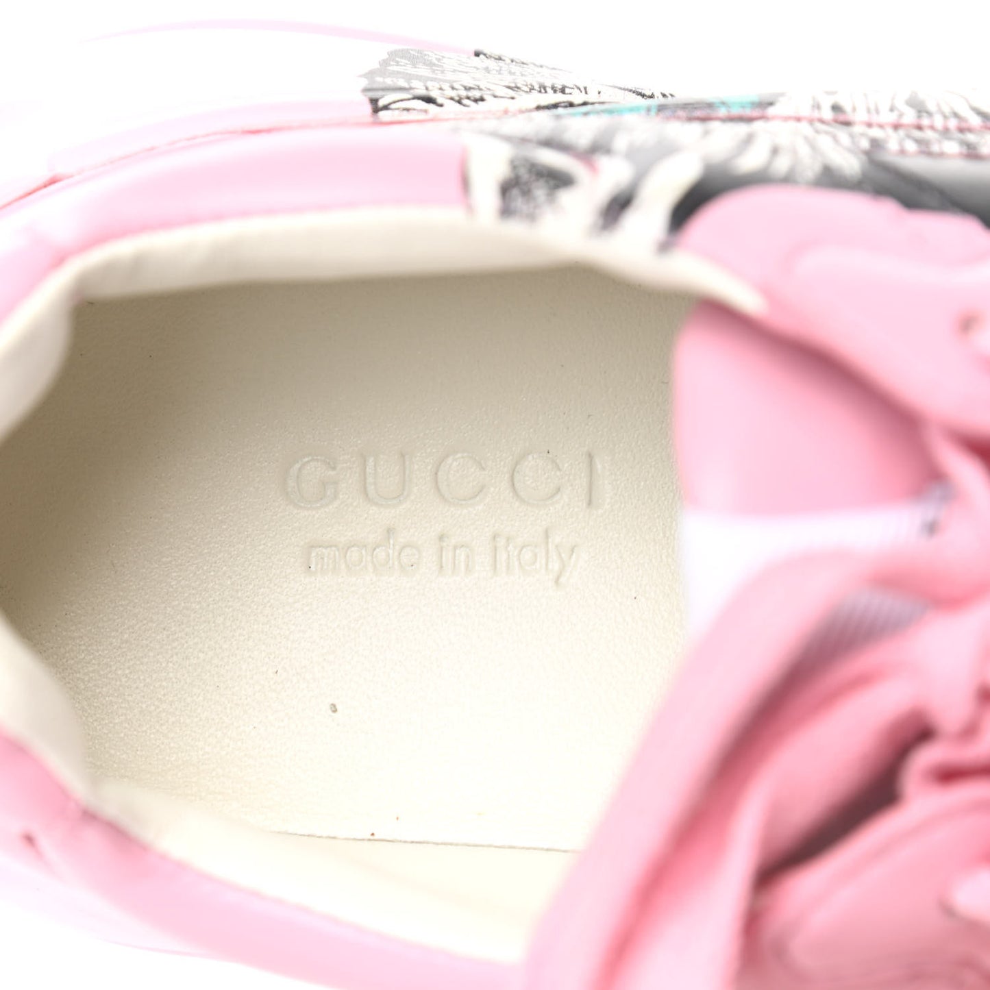 Calfskin Mystic Cat Rhyton Sneakers 35.5 Sugar Pink