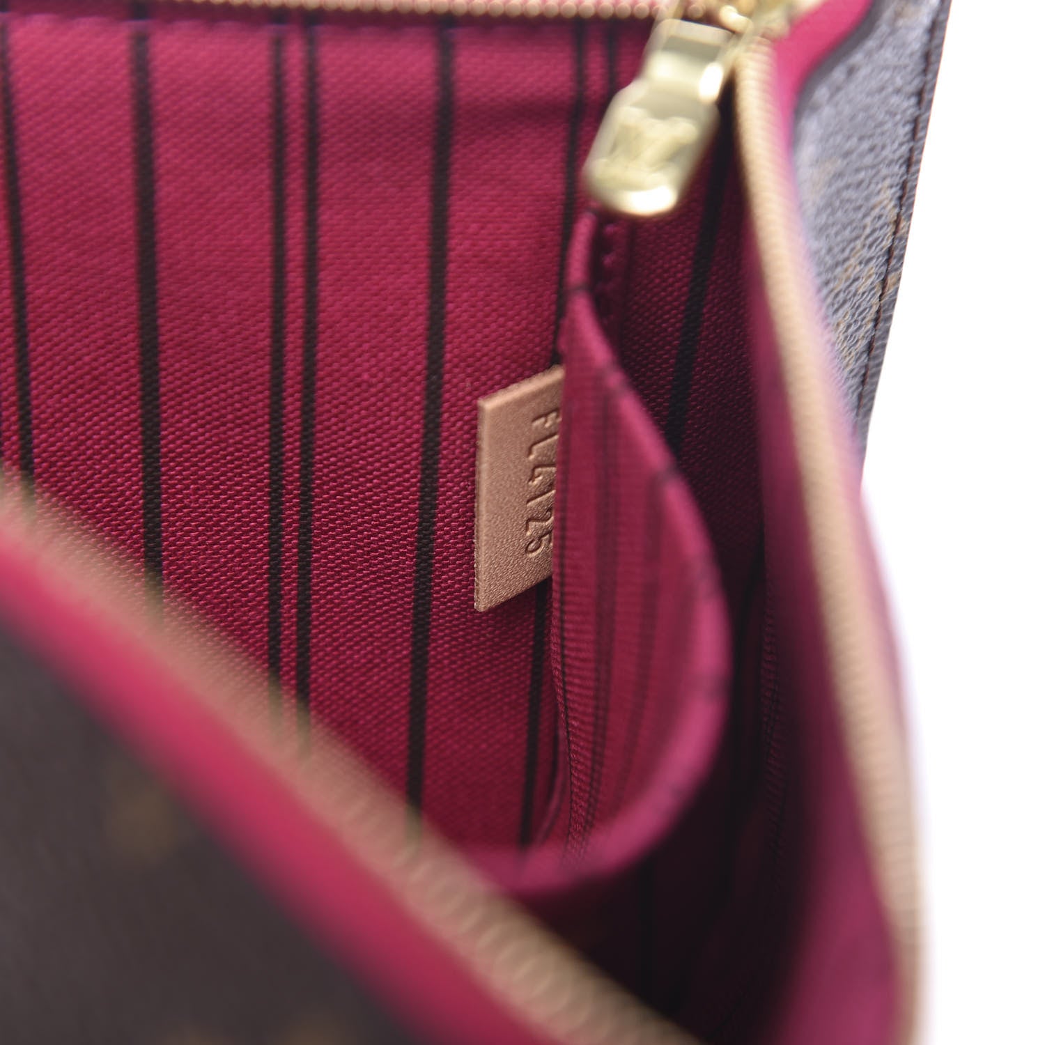 Louis Vuitton Monogram Neverfull MM GM Pochette Pivoine 7 of 7