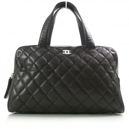 Chanel Caviar Quilted Bowler Tote 1 of 12