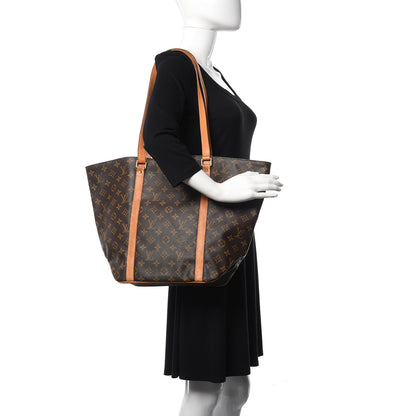 Louis Vuitton Monogram Sac Shopping Tote 2 of 23