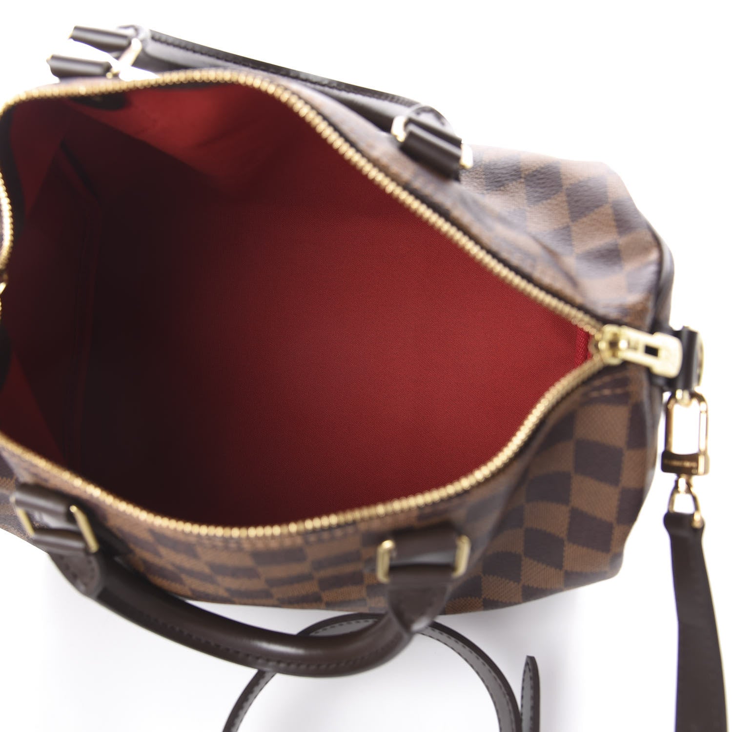 Louis Vuitton Damier Ebene Speedy Bandouliere 30 4 of 9