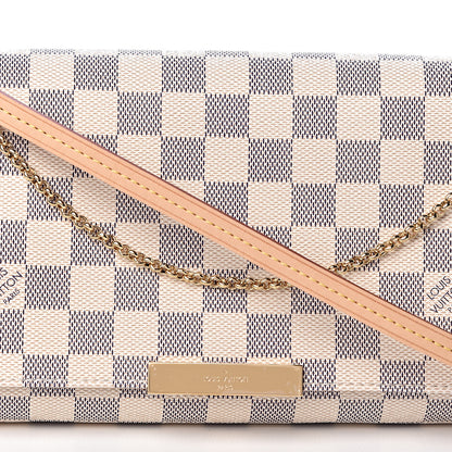 Louis Vuitton Damier Azur Favorite MM 9 of 9