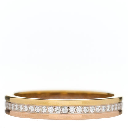 Cartier 18K White Yellow Pink Gold Diamond 3.5mm Vendome Louis Cartier Wedding Band Ring 52 6 2 of 10