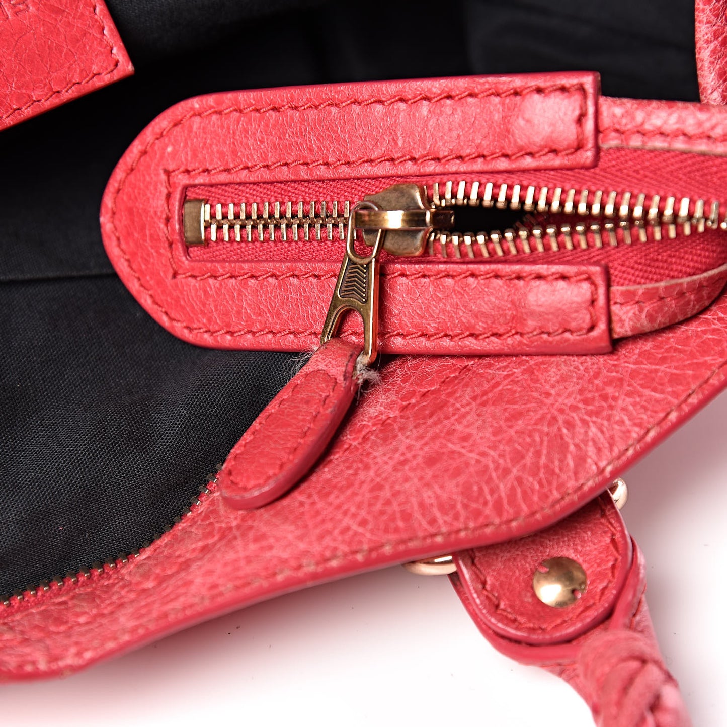 Agneau Giant 12 Rose Gold Hardware City Rose Thulian