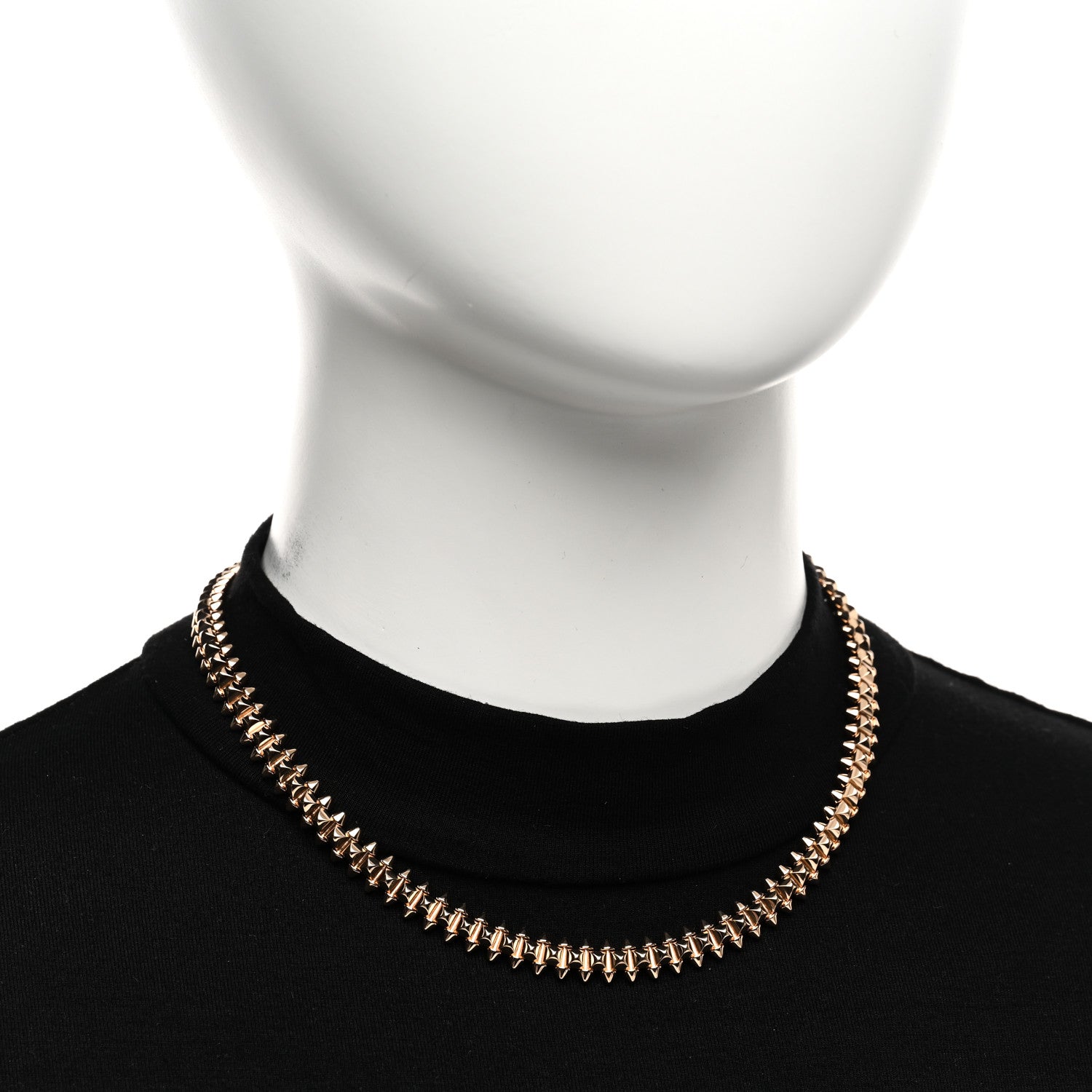 Cartier 18K Pink Gold Medium Clash de Cartier Flexible Necklace 2 of 6