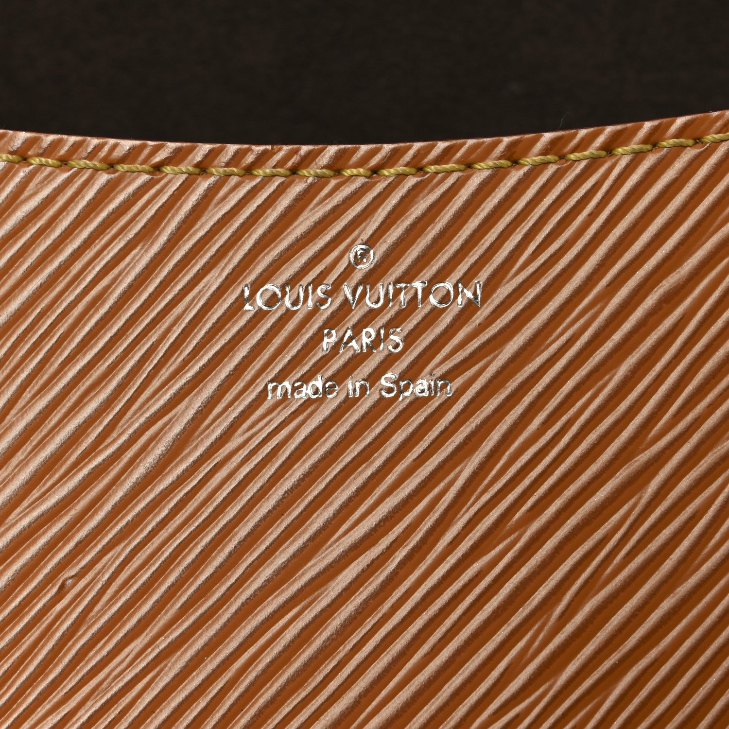 Louis Vuitton Epi Buci Crossbody Gold Honey 6 of 9
