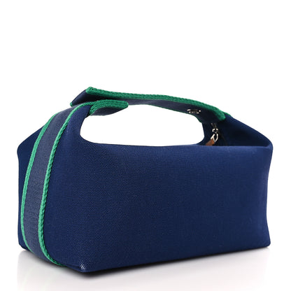 Hermes Canvas Small Bride-A-Brac Pouch Marine 3 of 8