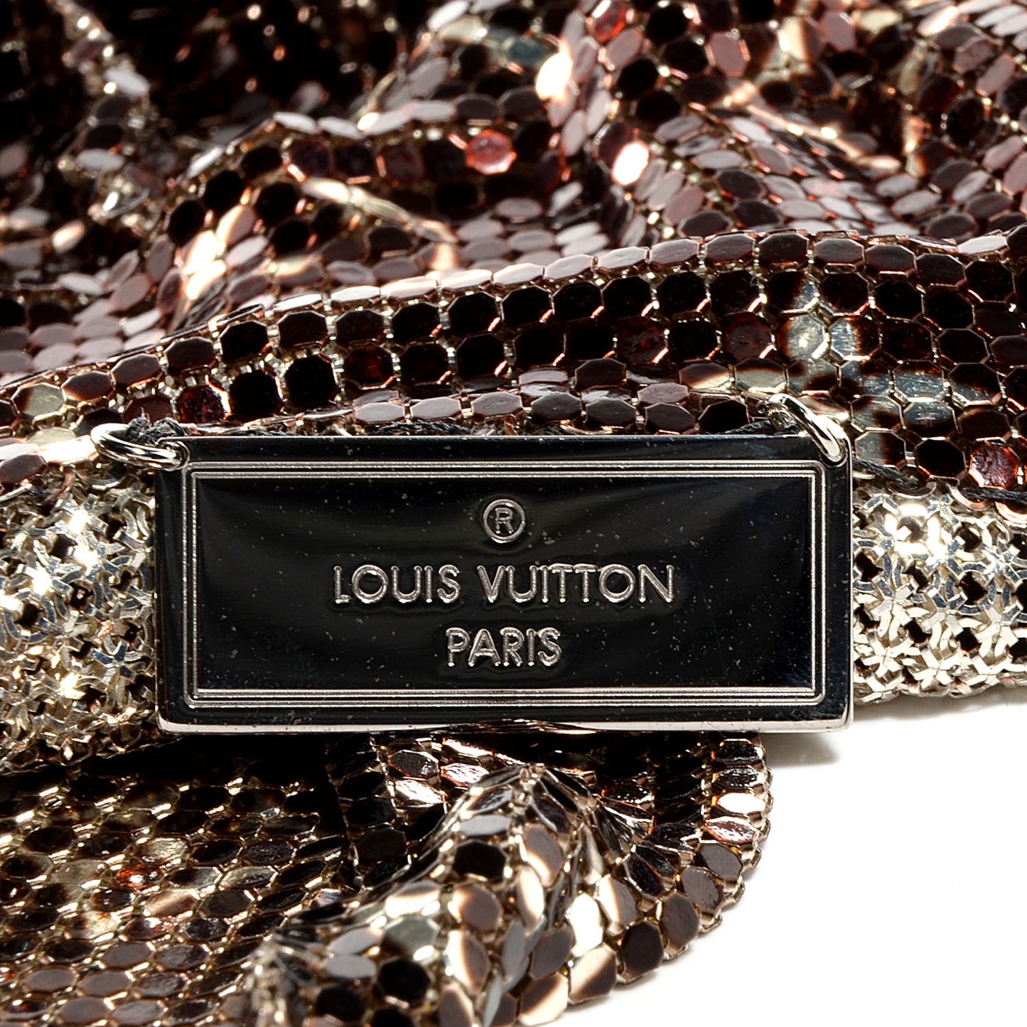 Monogram Mesh Metal Frances Bronze