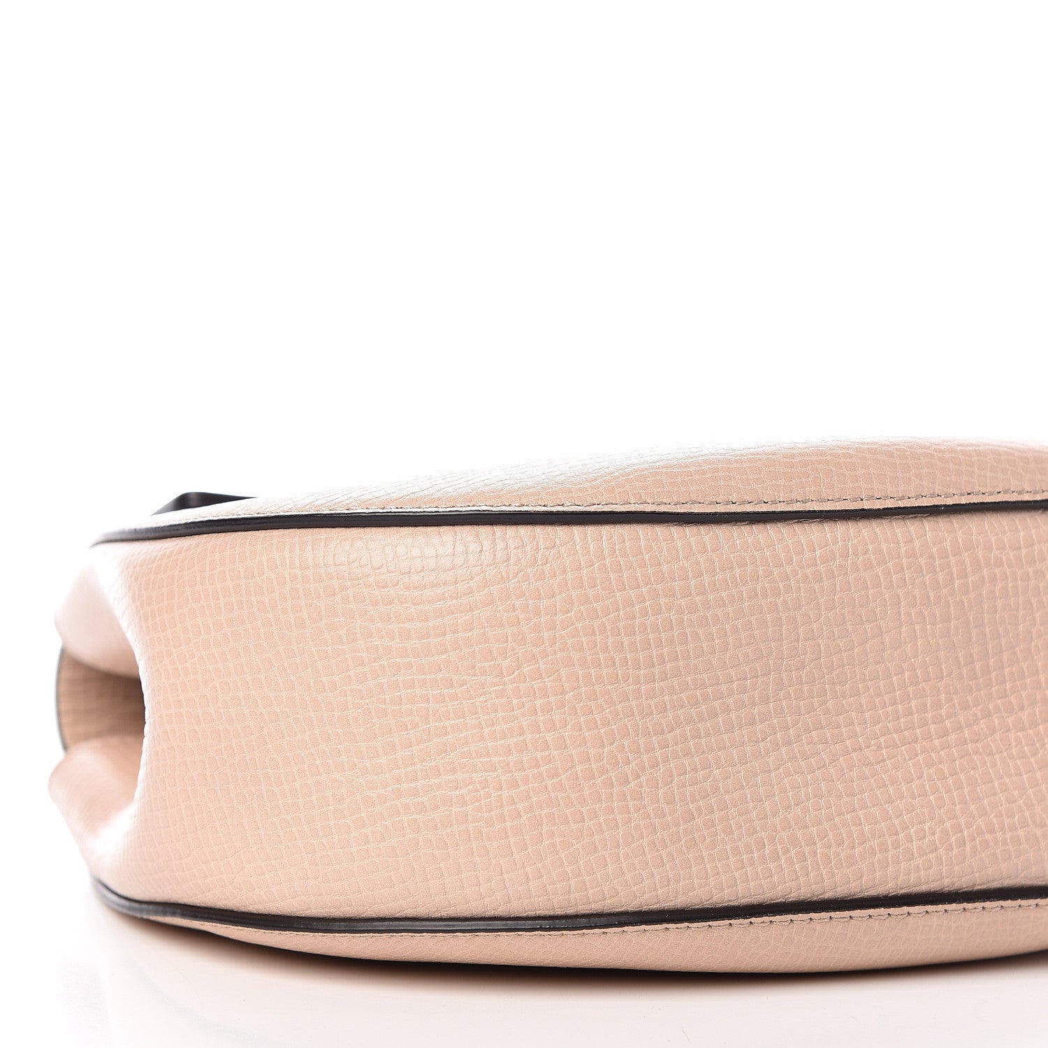 Chloe Grained Calfskin Lambskin Bi-Color Drew Shoulder Bag Powder Beige Mustard 7 of 13