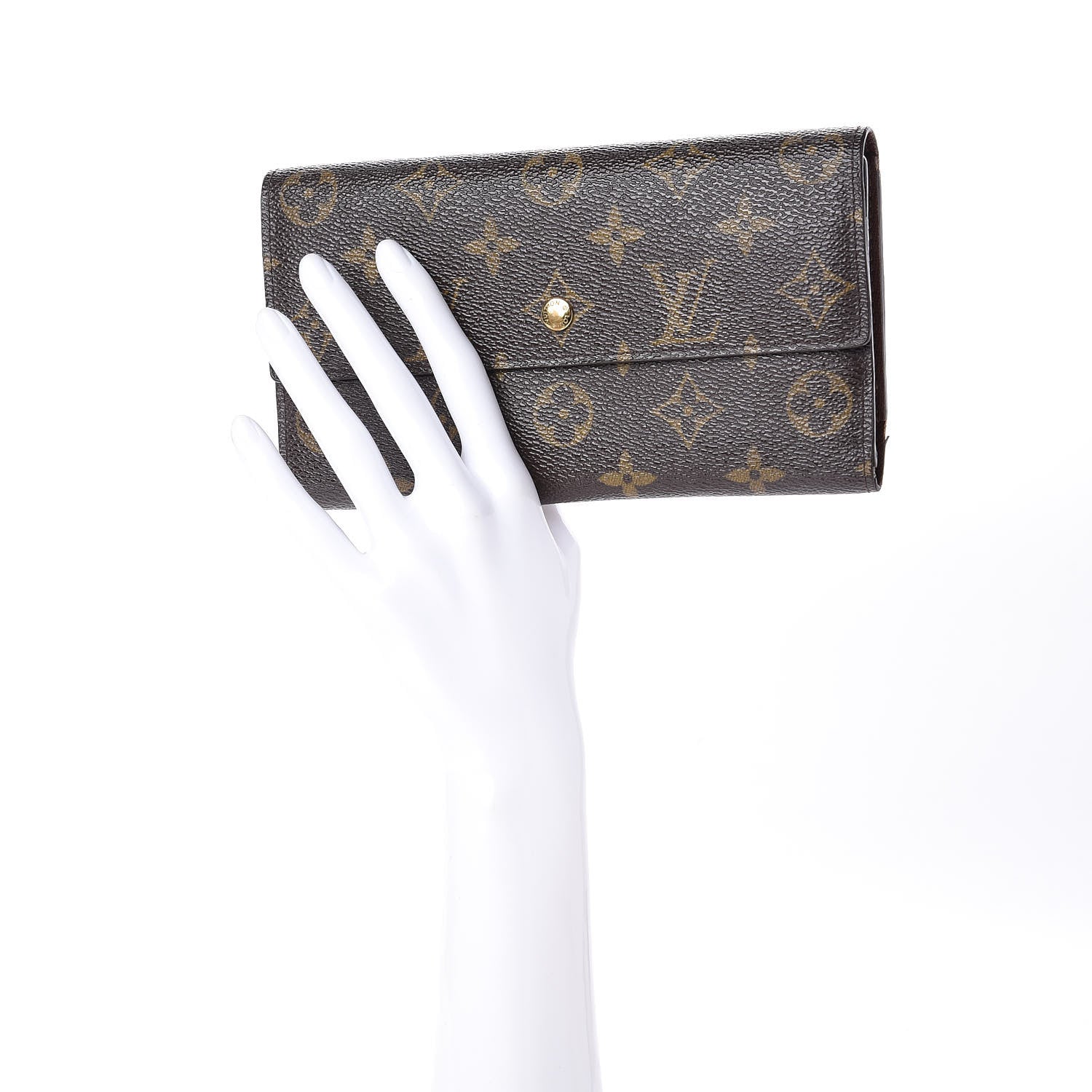 Louis Vuitton Monogram Porte Tresor Etui Papiers Wallet 2 of 10