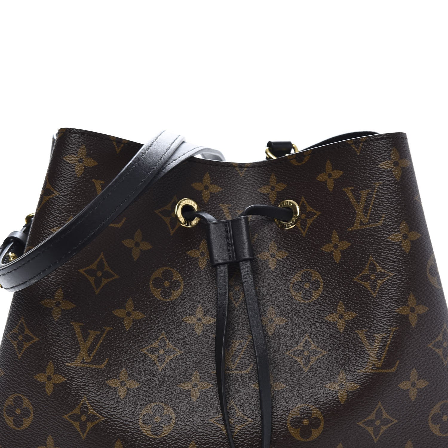 Louis Vuitton Monogram Neonoe MM Black 8 of 10