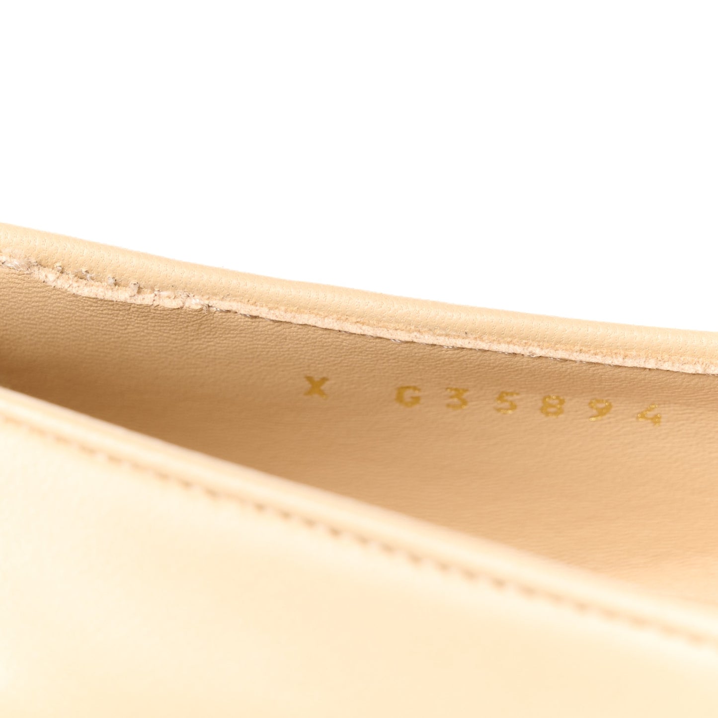 Lambskin Pearl CC Loafers 38.5 Black