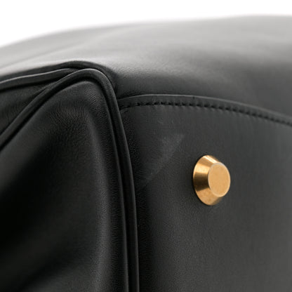 Balenciaga Smooth Calfskin Large Rodeo Top Handle Handbag Black 11 of 14