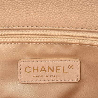 Chanel Caviar Quilted Grand Shopping Tote GST Beige Clair 6 of 15