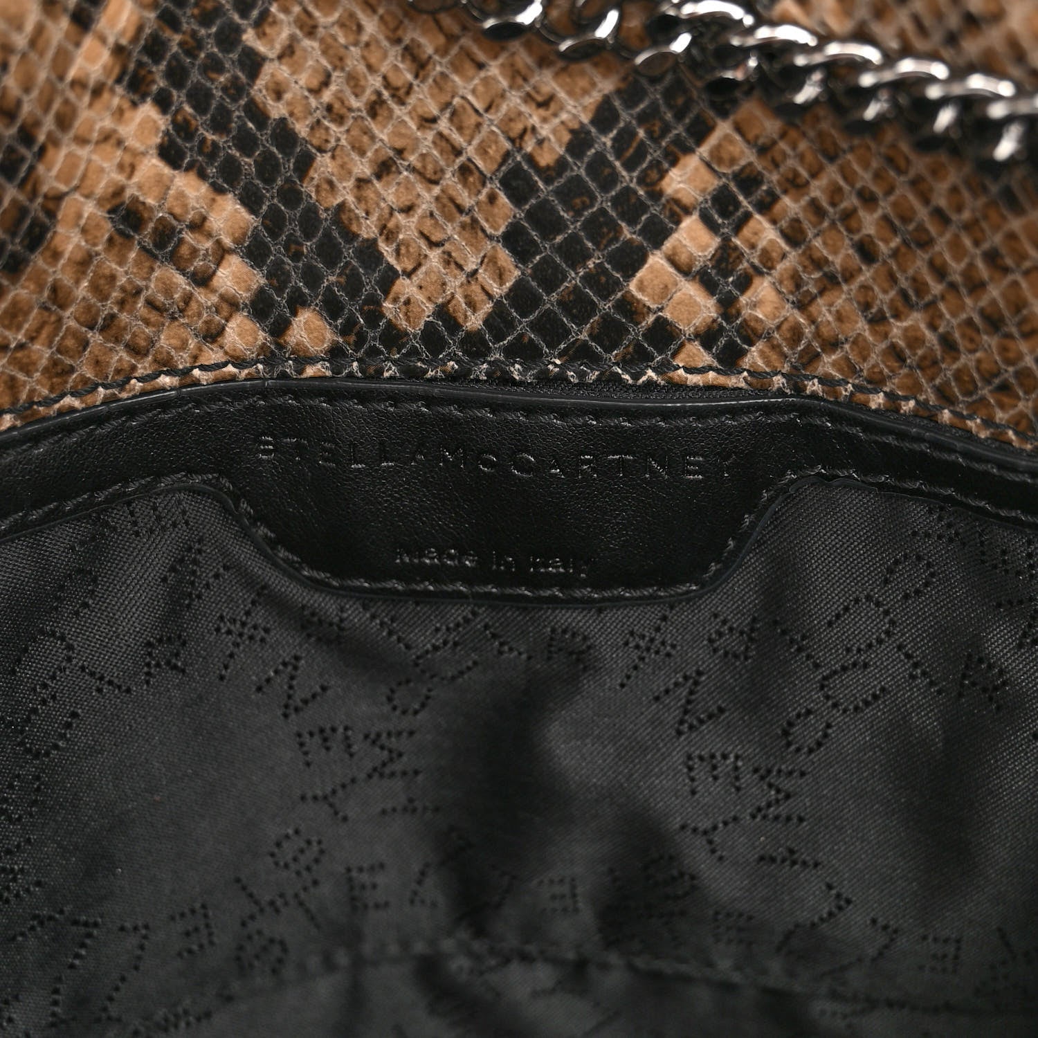 Stella McCartney Eco Python Mini Falabella Tote Nude 6 of 9