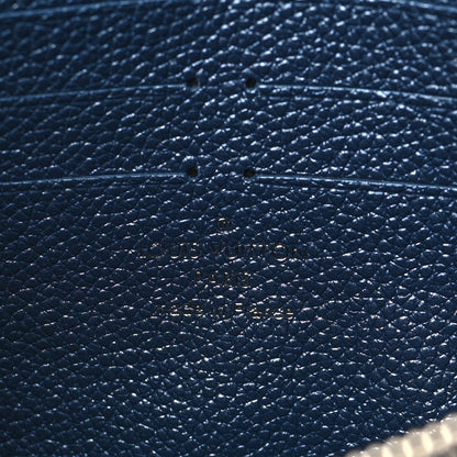 Louis Vuitton Metalli Empreinte Monogram Vavin Chain Wallet Navy Nacre 5 of 8