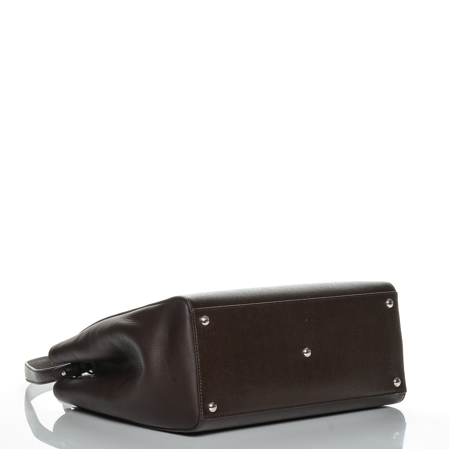 Vitello Elite Regular 2Jours Tote Caffe Noir