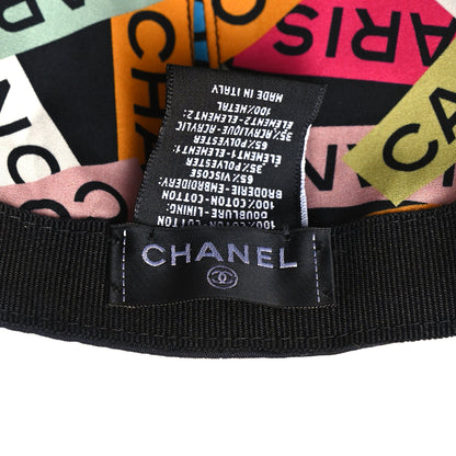 Chanel Cotton CC Cap Hat Black 7 of 7