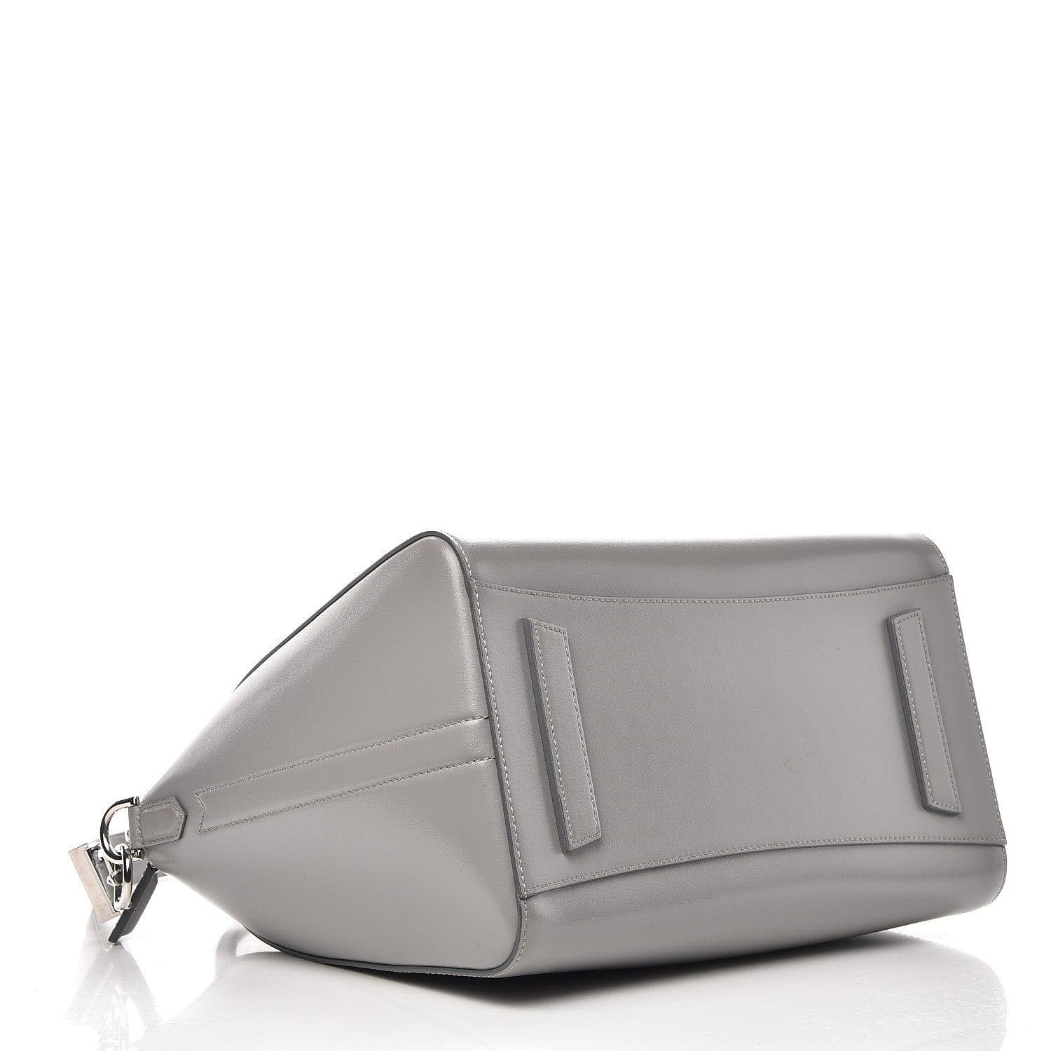 Givenchy Shiny Lord Calfskin Medium Antigona Pearl Grey 7 of 15