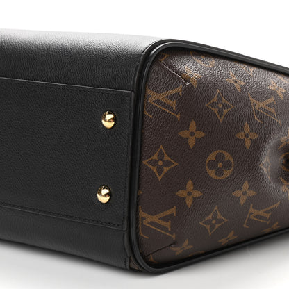 Louis Vuitton Calfskin Monogram Kimono Tote PM Black 9 of 9