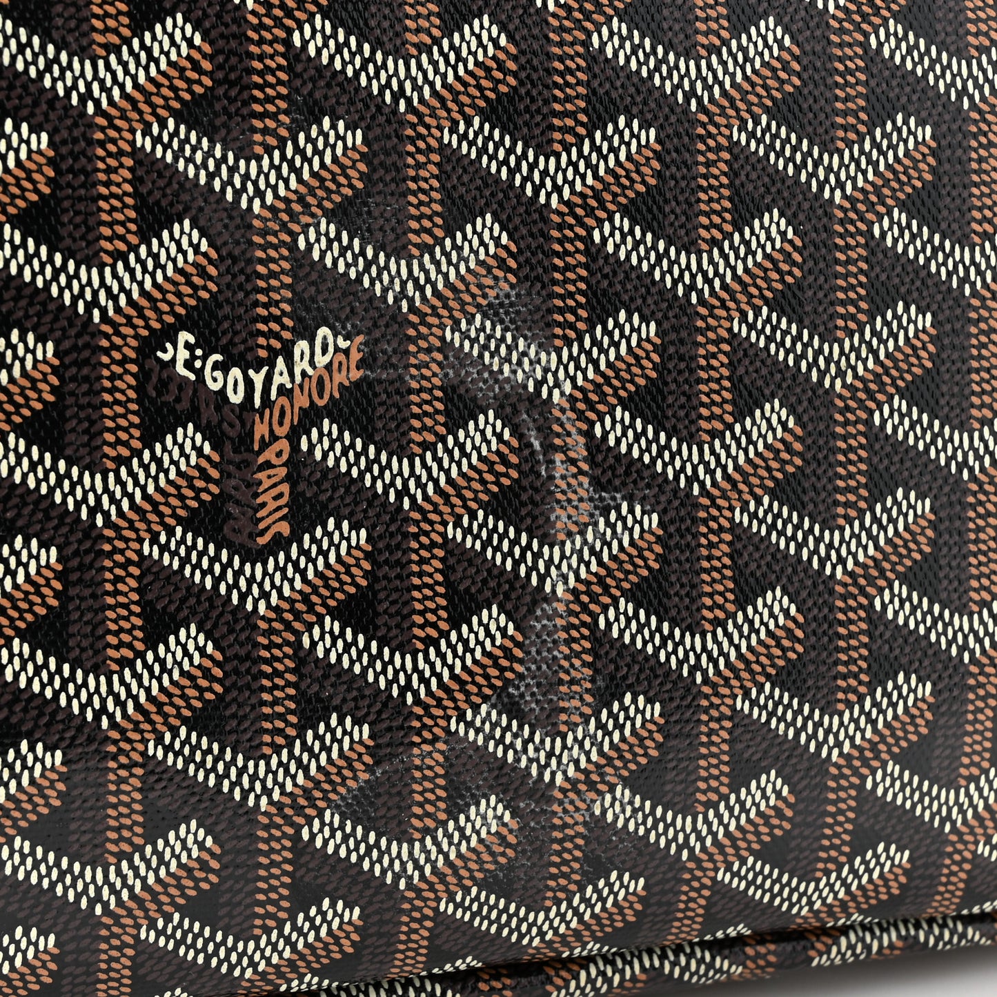 Goyardine Artois PM Black Gold