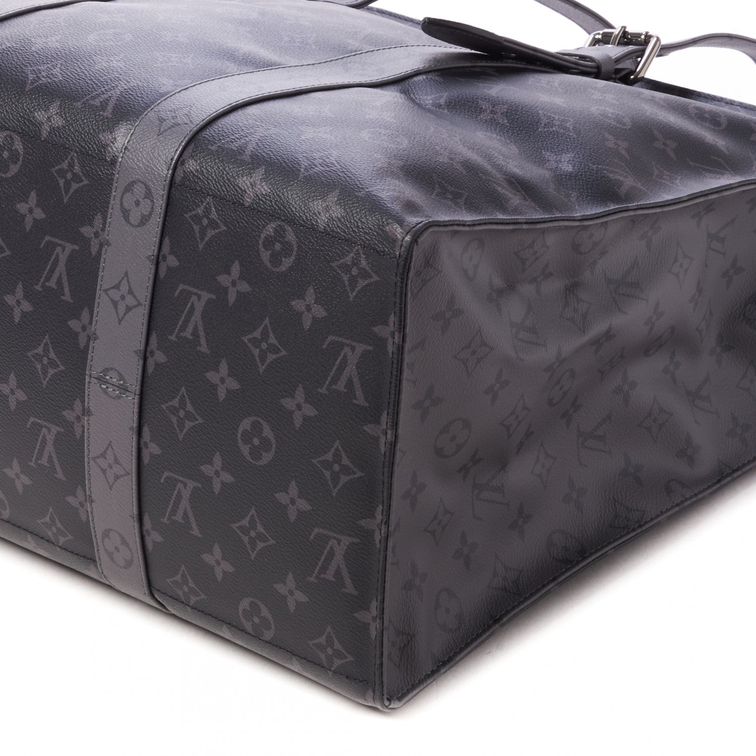 Louis Vuitton Monogram Eclipse Cabas Zippe GM Black 4 of 8