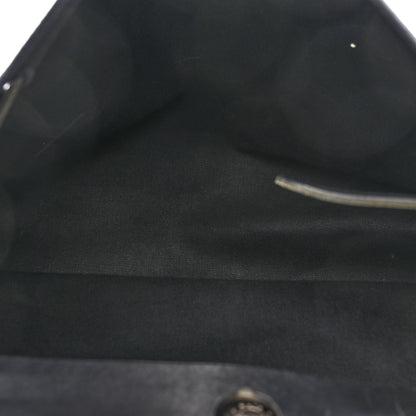 Hermes Toile Officier Vache Calfskin Herbag 39 GM Black 5 of 12
