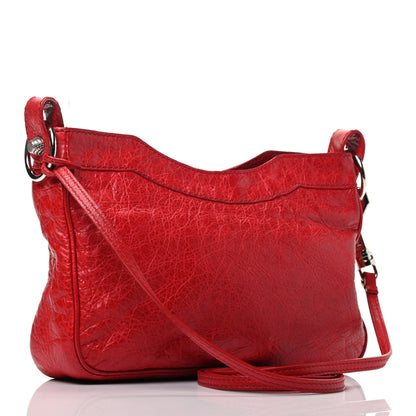 Balenciaga Agneau Giant 12 Silver Hardware Hip Rouge Coquelicot 3 of 9