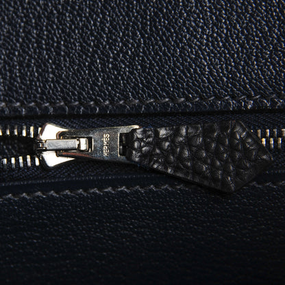 Hermes Togo Vibrato Birkin 35 Indigo 20 of 24