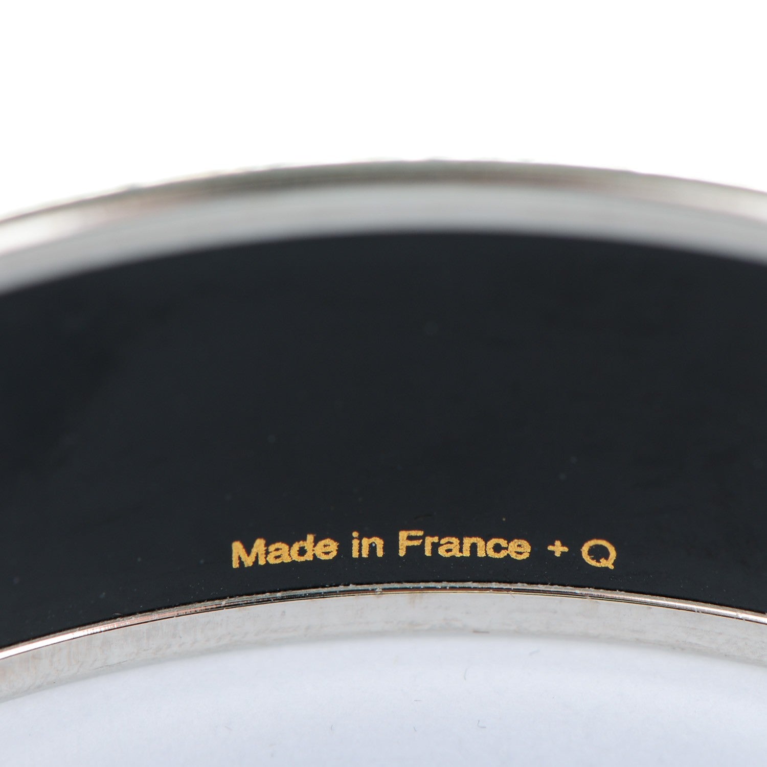 Hermes Enamel Printed Wide Cavalcadour Bracelet 65 4 of 5