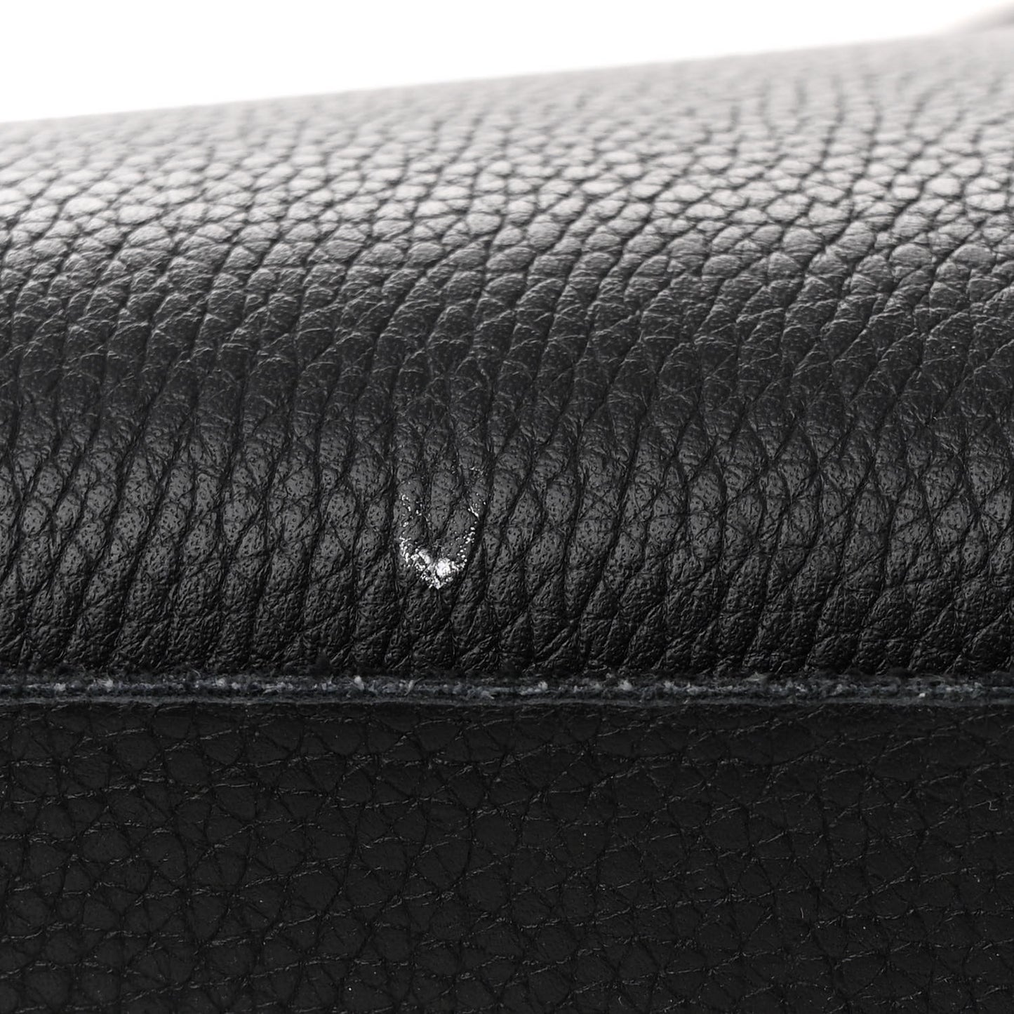 Grained Calfskin Maxi Intrecciato Arco Black