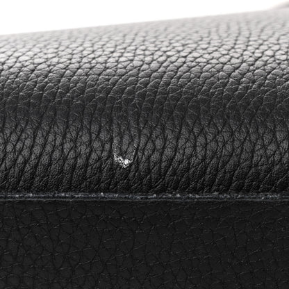 Bottega Veneta Grained Calfskin Maxi Intrecciato Arco Black 10 of 10