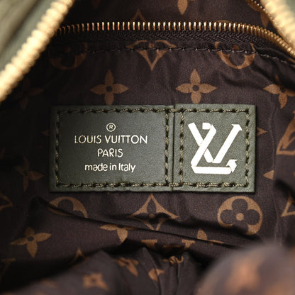 Louis Vuitton Econyl Mini Monogram Pillow Speedy Bandouliere 25 Khaki 6 of 9