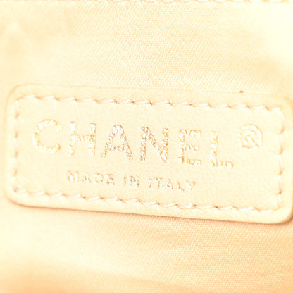 Chanel Vinyl Rodeo Tote Beige 6 of 11